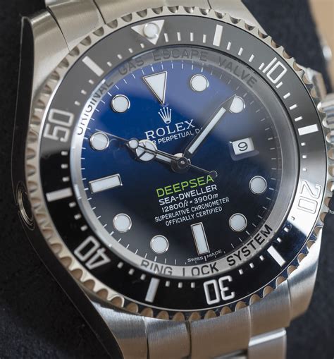 rolex deepsea deep blue review|Rolex deepsea blue for sale.